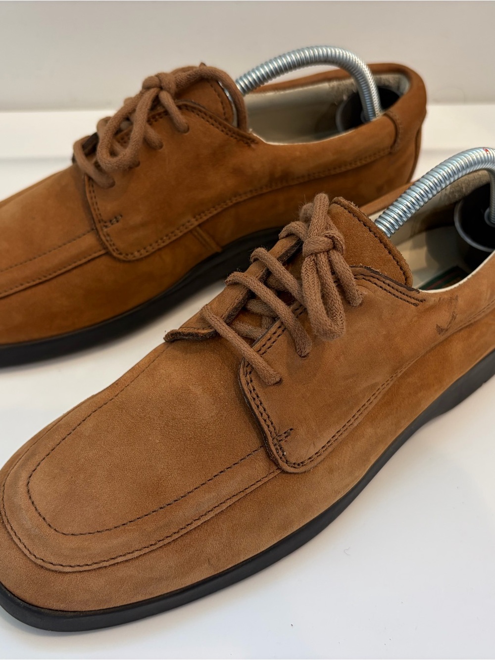 VINTAGE Timberland Brown Suede Lace-Up Casual Shoes size 7